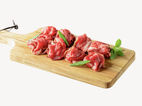 【数量限定！肩ロース小間切れ800g】八崎牛 熟成小間切れ(200g×4パック)