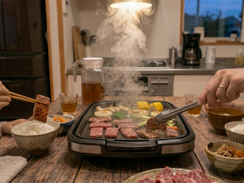 「そうだ、今日は焼肉にしよう。」｜黒毛和牛　肩ロース焼肉300g×2パックセット