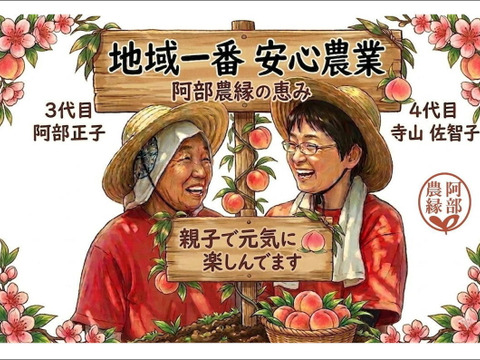 【桃の予約】硬い桃ファンに贈る"おどろき"特大2玉化粧箱入り　ギフト・贈答用に【8月上旬～8月中旬お届け予定】