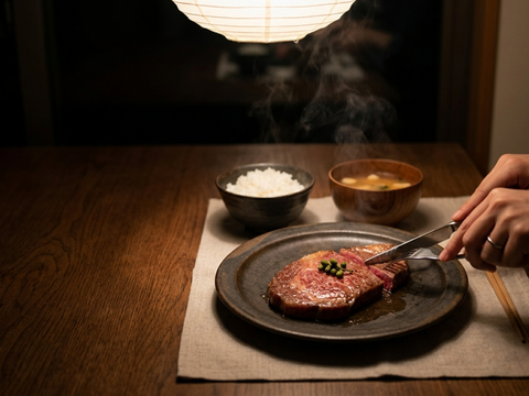 「静かに味わう ももステーキ」200ｇ