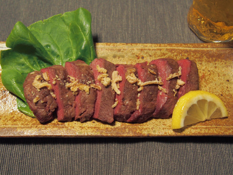 100%北海道産熟成エゾ鹿肉のセロース2枚