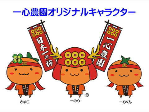 「フローズン柿～まるごと～」と「富有柿アイス」