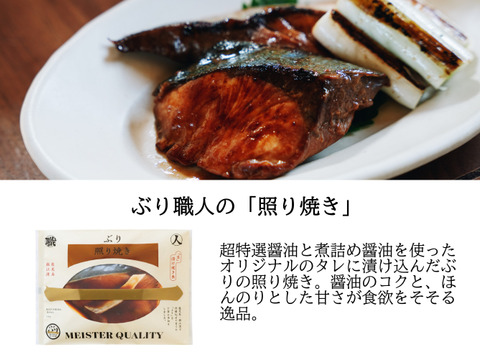 【鹿児島産ぶり冷凍】漬け焼き魚・ ６種類セット