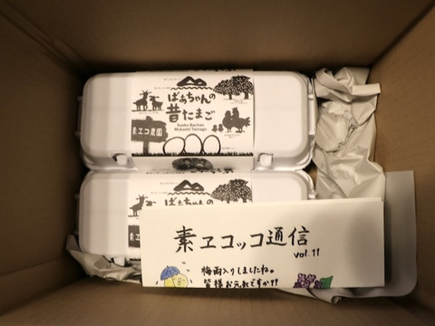 リピート率7割の弾力びっくり！平飼い卵！（6パック:60個）