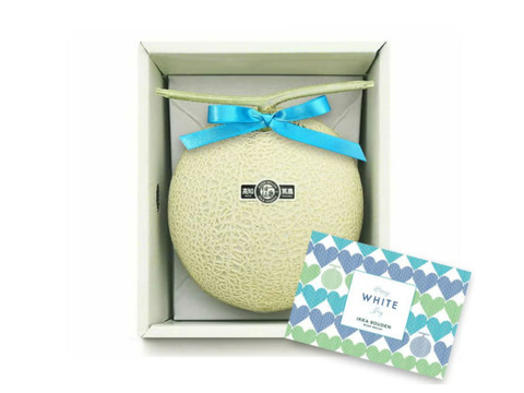 「ホワイトデー」1玉箱入り高糖度マスクメロン