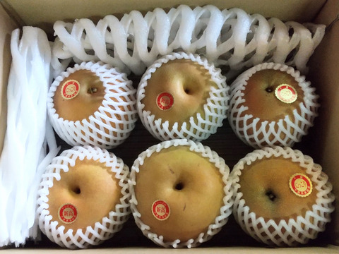 新高とにっこりの食べ比べ  3kg(6玉入り)【コンビニ決済不可】