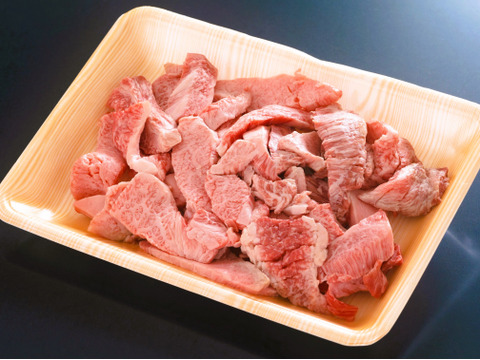 鹿児島黒牛薬師牛　A5等級　美味しい焼肉を！　焼き肉切り落とし300ｇ