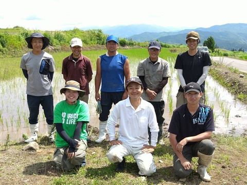 受賞多数！ R6年産 魚沼産コシヒカリ ツバメの飛び交う棚田米 精米5Kg