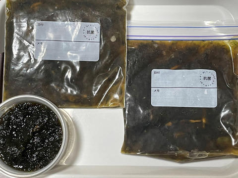 お料理好きな方に是非【2024新物】春あおさ＆佃煮チャレンジ セット