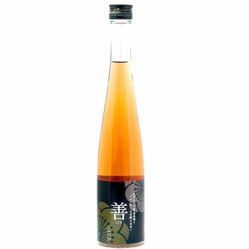 みなべ町産樹上完熟南高梅使用　ブランデー梅酒　善－ＺＥＮ－　375ｍｌ