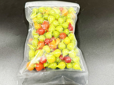 【冷凍唐辛子】スカッと爽快！ビキーニョ（総量200g）農薬・化学肥料不使用（スウィーティードロップス）