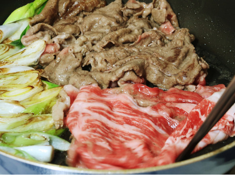 ラスト３パック【すき焼きに】兵庫県産黒毛和牛（経産牛）「ブリスケ（スライス）500g/パック」