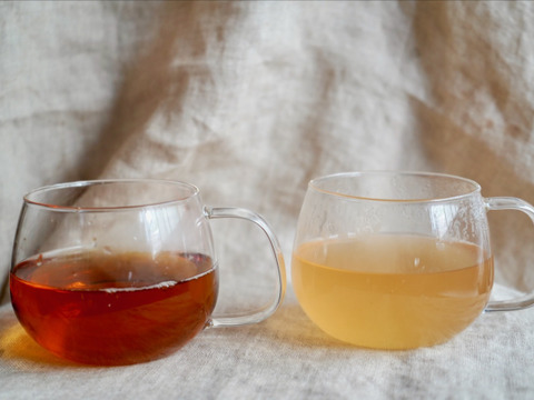 きこりの作る、定番お茶２種セット「クロモジ茶」と「土佐薪火三年番茶」