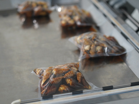 高知の絶品おつまみ！海の香り感じる 味付けチャンバラ貝 煮付け 1kg 500g×2 醤油味付け☺️
