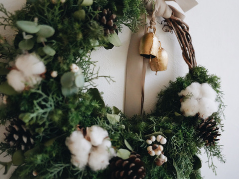 期間限定】奇日根のクリスマスリース：宮崎県産のその他植物｜食べ