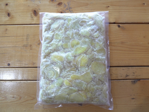 【業務用】冷凍新生姜スライス1kg_淡路島が育んだ体と心のスパイス！愛情込めた自社農園の新生姜