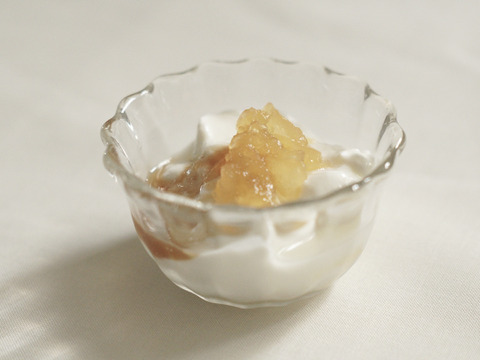 食感残る！「りんごのコンフィチュール」135g×3個