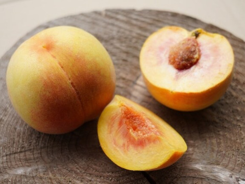 【阿部農縁の黄金桃フローズン】まるごと完熟2パックセット