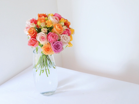 Kuhine Assort（M）〜奇日根のおすすめ品種で作るおまかせ花束〜