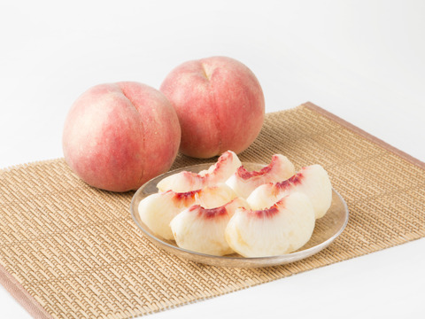 大玉固め さくら白桃 福島県伊達市産 3kg(6～10玉)