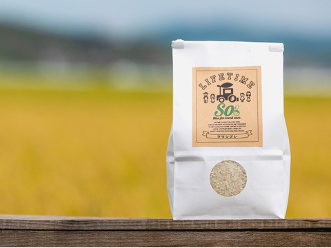 【令和６年産】想いを込めた"幻"のお米 ササシグレ 9kg白米【農薬・化学肥料不使用】