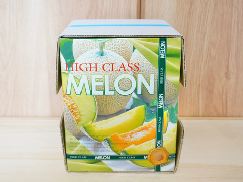 今季最終便【秋作】秀品マスクメロン1玉(1.6kg以上)