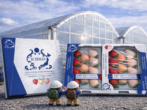 3色いちご・特選セット　250g×２P