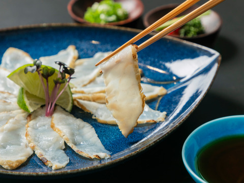 とらふぐのたたき（小皿）/1皿