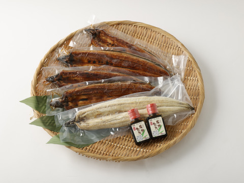 「【食欲の秋到来!!】」【幻の海水うなぎ】【ミシュラン御用達】【伊勢神宮奉納うなぎ】【限定生産】海水育ちの〝天草藍うなぎ〟紅白5～7尾セット