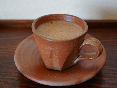 幻のお米「亀の尾」を12時間焙煎！　玄米コーヒー　粉末100ｇ　2個セット