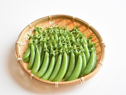 和らぎ農法　豆まめ　おやつ便（スナップエンドウ約700g）