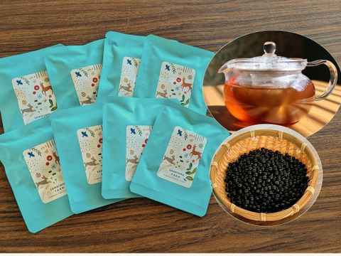 【超お買い得★特別価格】夕焼け黒千石大豆茶《希少種＆自然栽培》【送料一律360円・ポスト投函】