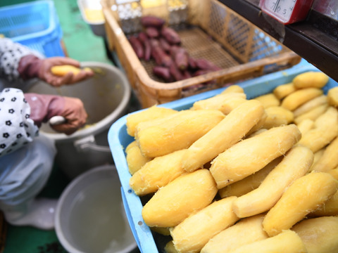母の日ギフト】食べやすい！濃厚甘い茨城県産紅はるか切り落とし