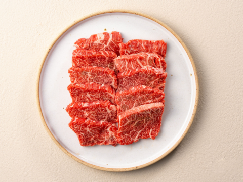 ＼お試しセール♪／豪華カルビ食べ比べセット計250g　カルビの王様！三角カルビ＆赤身の多い赤身カルビ♪