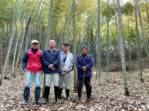 【2026年産】旬の天然タケノコ2kg（富山県氷見産 / ふるさと納税可）/ 栽培期間中、農薬・化学肥料・除草剤不使用［朝掘り採れたて発送］