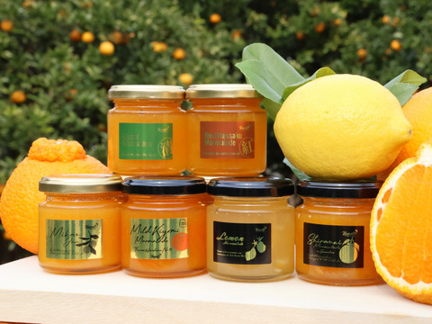 🍊 とびしま海道・大崎下島 大長地区産
選べる柑橘マーマレード 4本セット（全6種）