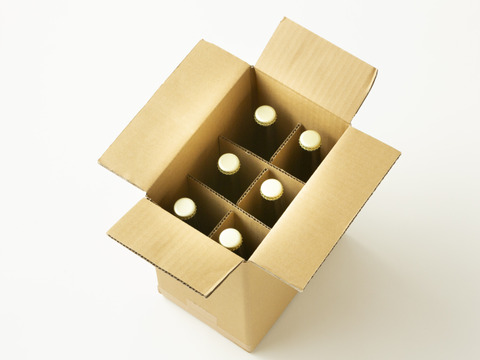 ビール和梨のエールと梨のスパークリングワイン飲み比べ330ml×6本セット