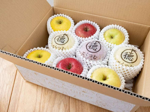 【とくつむりんご・限定10箱】＊感謝を伝える冬ギフト＊7~12玉（3kg）