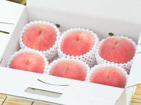 ＜2024先行予約＞【美郷・2kg箱】新食感の希少品種！甘くて硬い大玉の桃