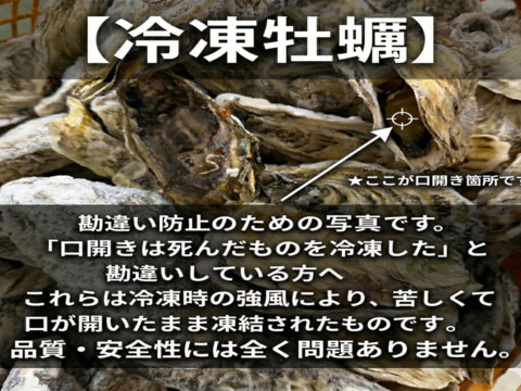【10％OFF設定中】冷凍出荷 ＳＳサイズ牡蠣 ４ｋｇ（約80粒）加熱用 宮城県産 殻付き 牡蠣 殻付き【無選別牡蠣】牡蠣 殻付 カキ 加熱調理用 松島牡蠣屋 冷凍牡蠣