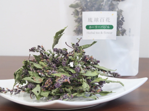 【メディカルハーブ】フレッシュな香りのホーリーバジルティ（5g×3Pセット）