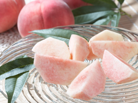 【今が旬！】山梨桃専業農家が暑い夏を届けます!　食べチョク桃　1.2kg