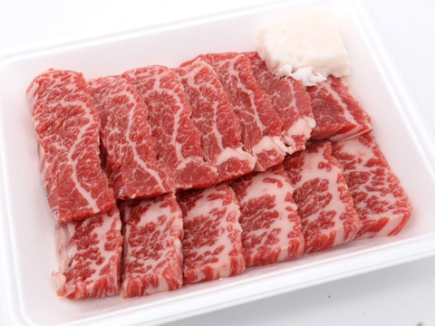 【６パック限定品】兵庫県産黒毛和牛（経産牛）「フランク（焼肉用）200g/パック」