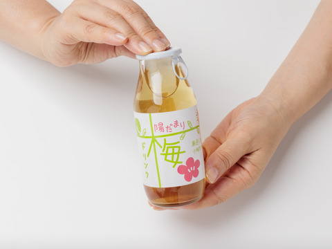 【自然栽培】30本セット 梅ドリンク 30％うめ果汁入り飲料（180ml×30本セット）