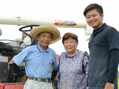 【新米・白米】農業歴60年越えのおじいちゃんと孫が作ったコシヒカリ　10kg