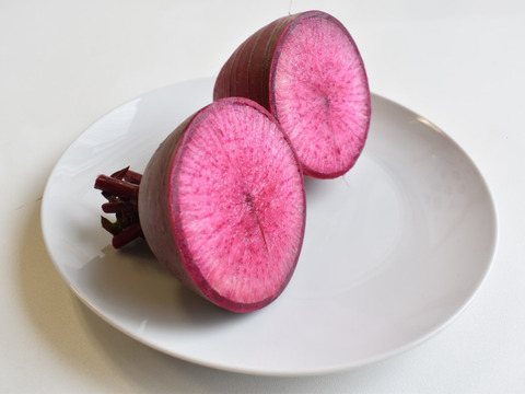 和らぎ農法　大根　紅くるり（1～2本）