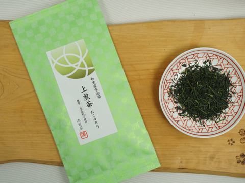 京都宇治　上煎茶（満月茶）「自然の恵を味わうお茶」