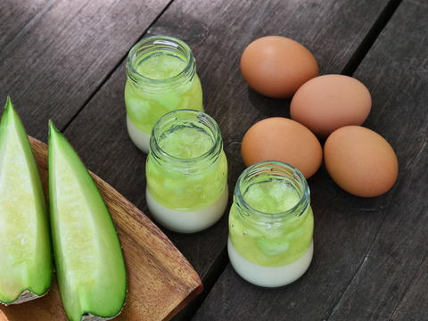 期間限定プリン（熊本産メロン）　6個セット