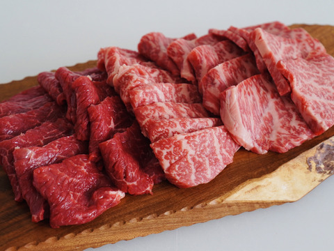 【大切な人へのお肉ギフト⑤】赤身肉の希少部位焼肉＆赤身ステーキ＆岩塩と和牛肉だけで作る手ごねハンバーグ