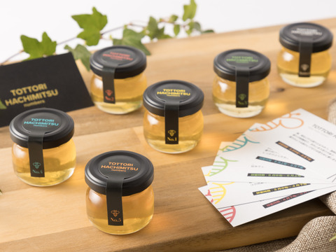 国産生はちみつ食べ比べセット/袋付き